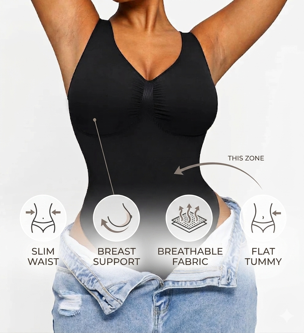Women's Invisible Flat-Tummy Shaper