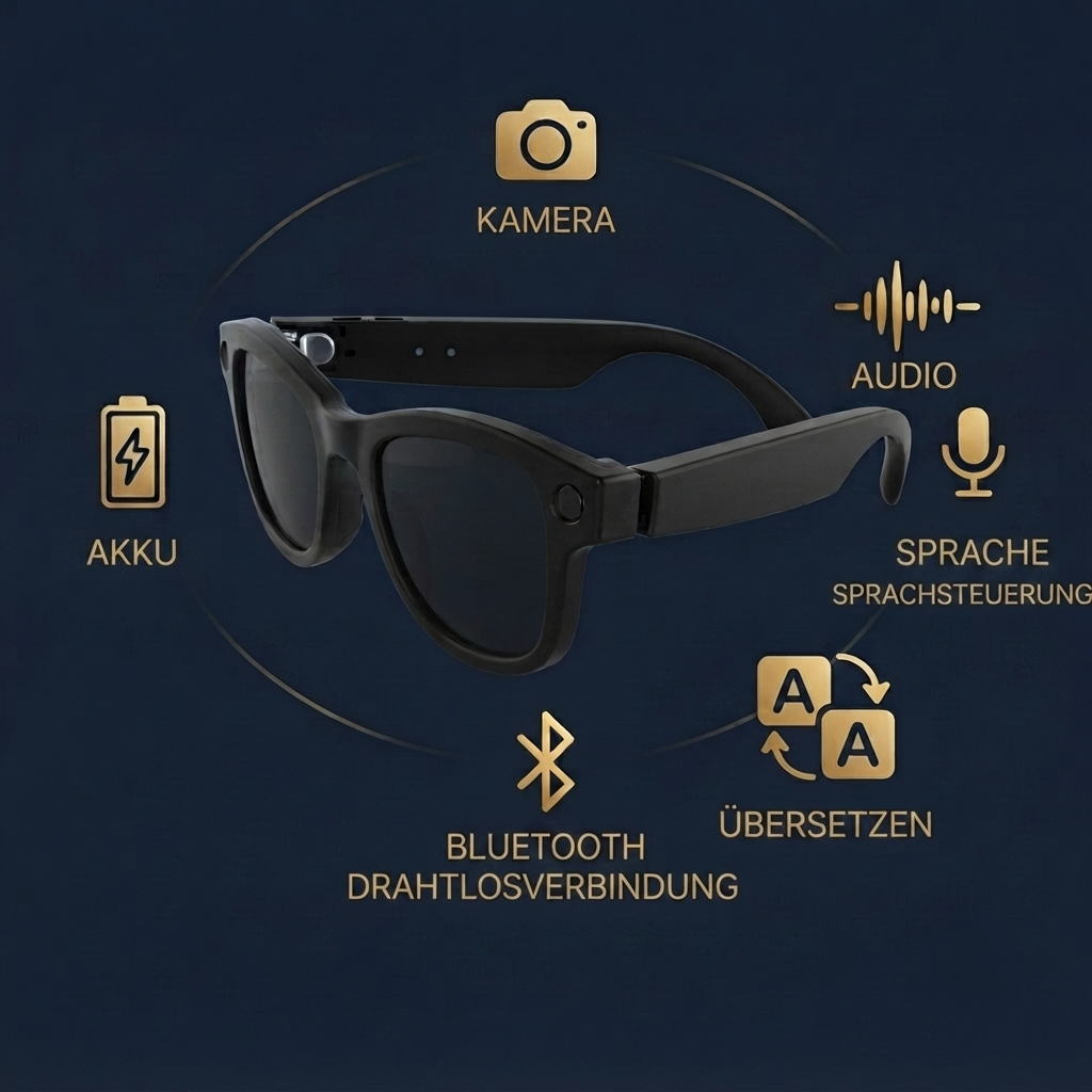 GS5 Max KI-Übersetzungsbrille